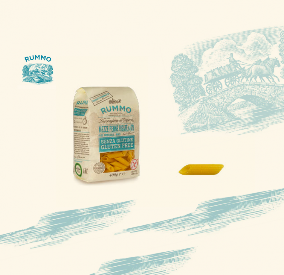 Mezzi Penne Rigate Nr. 28 Rummo